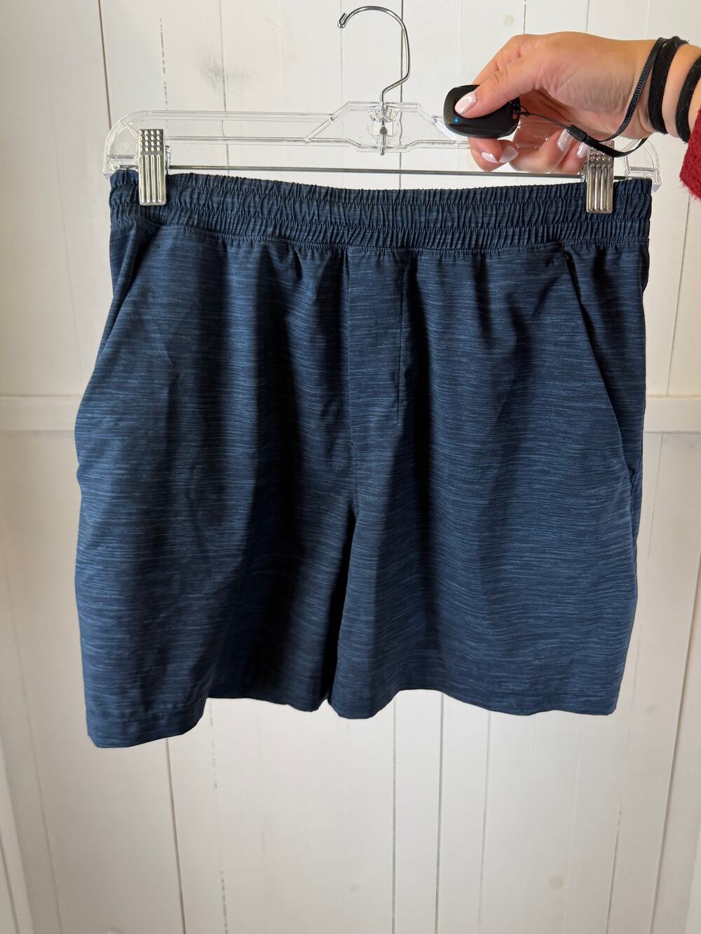 Lululemon Men's Blue Athletic Shorts Size S Polyester
